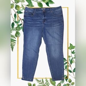 'm jeans' by Maurices Everflex skinny ankle jeans, Sz. 20W